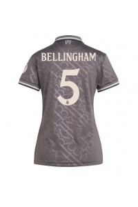 Real Madrid Jude Bellingham #5 Voetbaltruitje 3e tenue Dames 2024-25 Korte Mouw